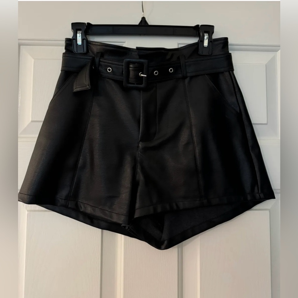 Altar’d State Faux Leather Shorts